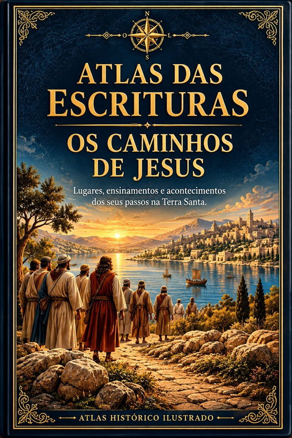 Capa do atlas Os Caminhos de Jesus
