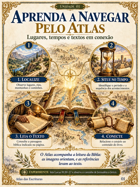 Página do Atlas: Aprenda a navegar pelo Atlas